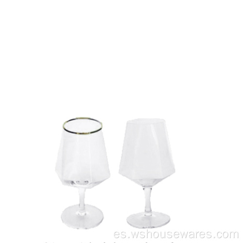 Gafas de champán de cristal de vino de Morden Cubileta de Borgoña
